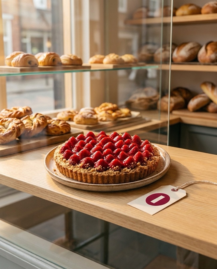 New AI image created from the tart photo and the logo